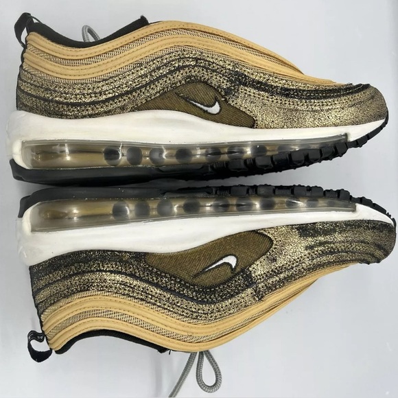 Nike Air Max 97 Twine White Metallic Gold - Picture 12 of 14